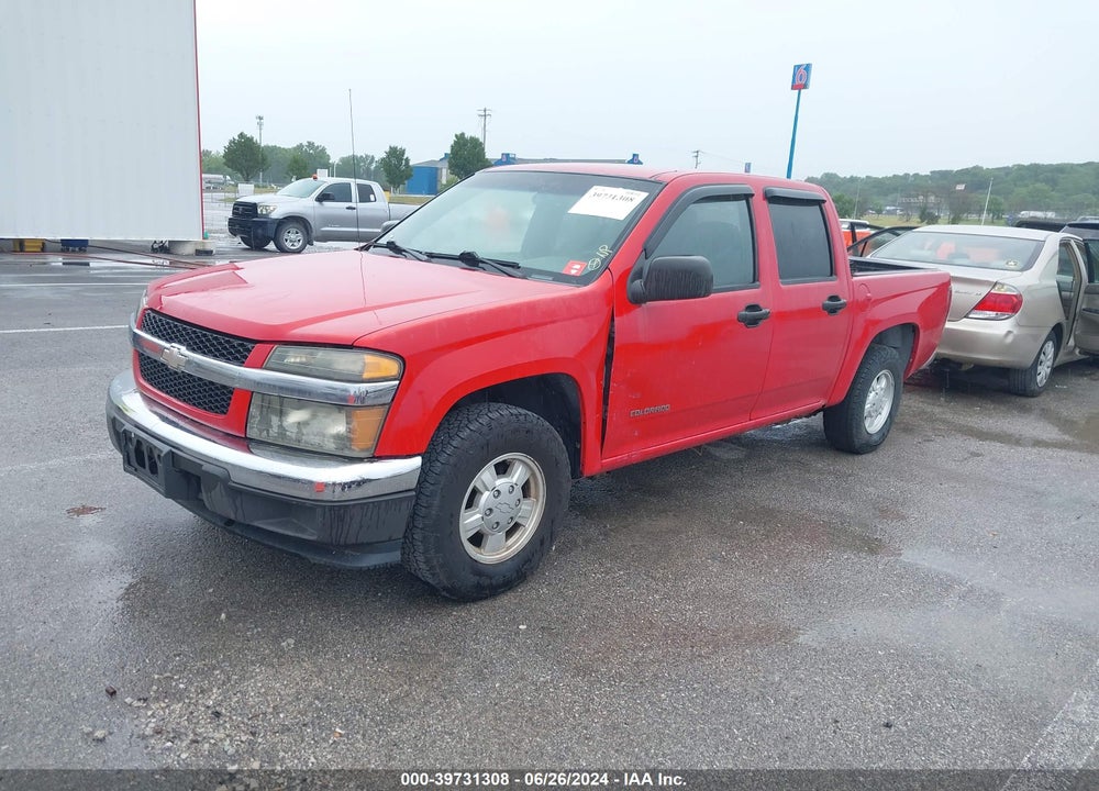 2005 CHEVROLET COLORADO LS VIN: 1GCCS138158179432