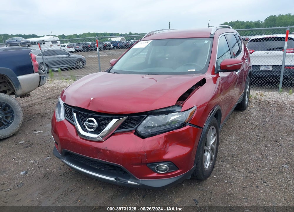 2014 NISSAN ROGUE SL VIN: 5N1AT2MV6EC780472