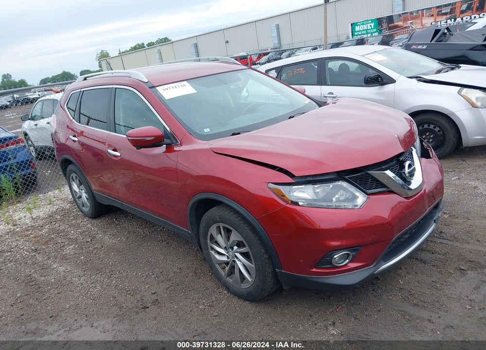 2014 NISSAN ROGUE SL VIN: 5N1AT2MV6EC780472