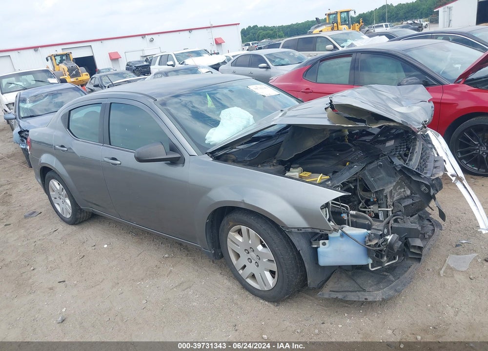2013 DODGE AVENGER SE VIN: 1C3CDZAB5DN596340