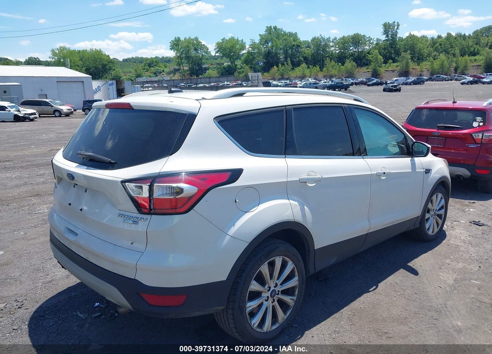 2017 FORD ESCAPE TITANIUM VIN: 1FMCU9J95HUC71607