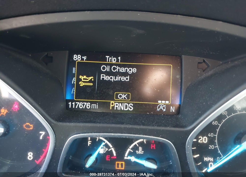 2017 FORD ESCAPE TITANIUM VIN: 1FMCU9J95HUC71607