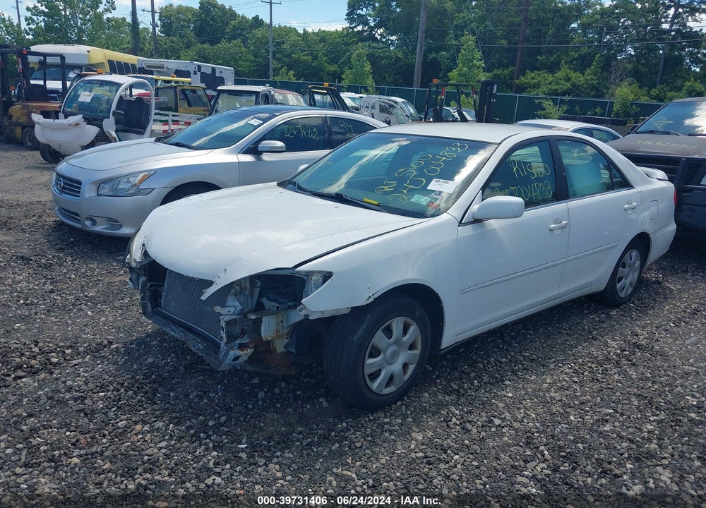 2003 TOYOTA CAMRY LE VIN: 4T1BE32K73U208346