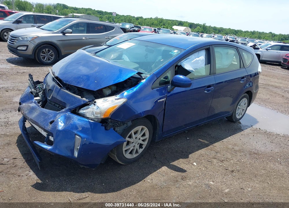 2012 TOYOTA PRIUS V THREE VIN: JTDZN3EU3C3157448