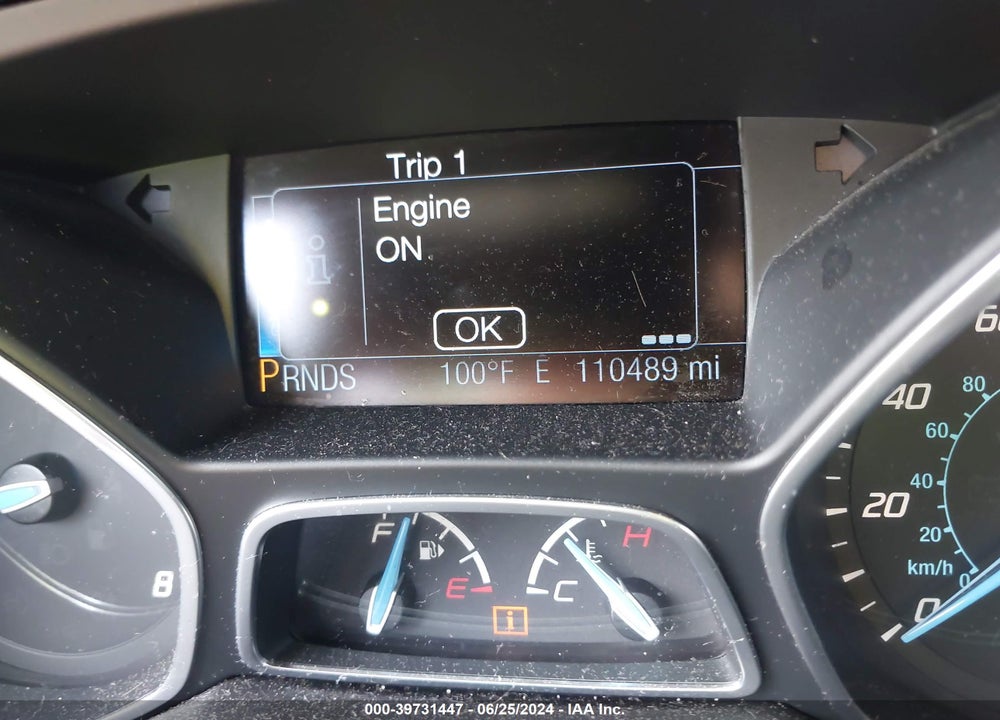 2013 FORD FOCUS TITANIUM VIN: 1FADP3J28DL323897