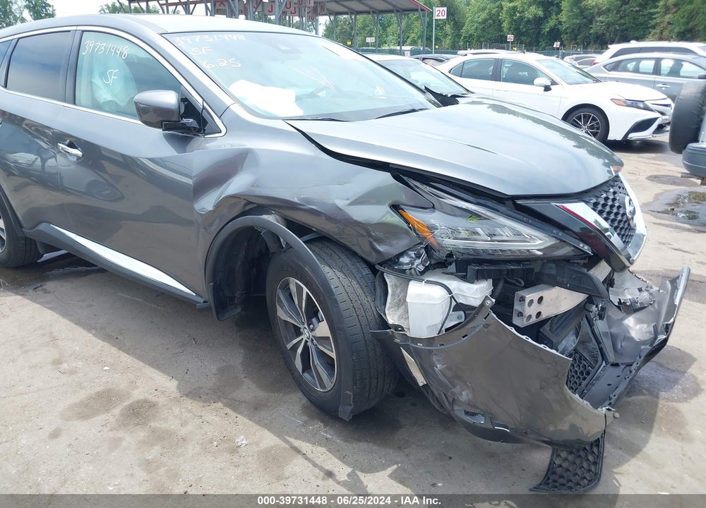2021 NISSAN MURANO S INTELLIGENT AWD VIN: 5N1AZ2AS2MC147104