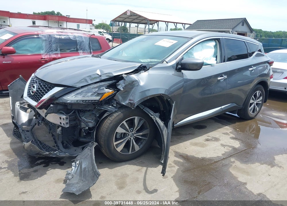 2021 NISSAN MURANO S INTELLIGENT AWD VIN: 5N1AZ2AS2MC147104