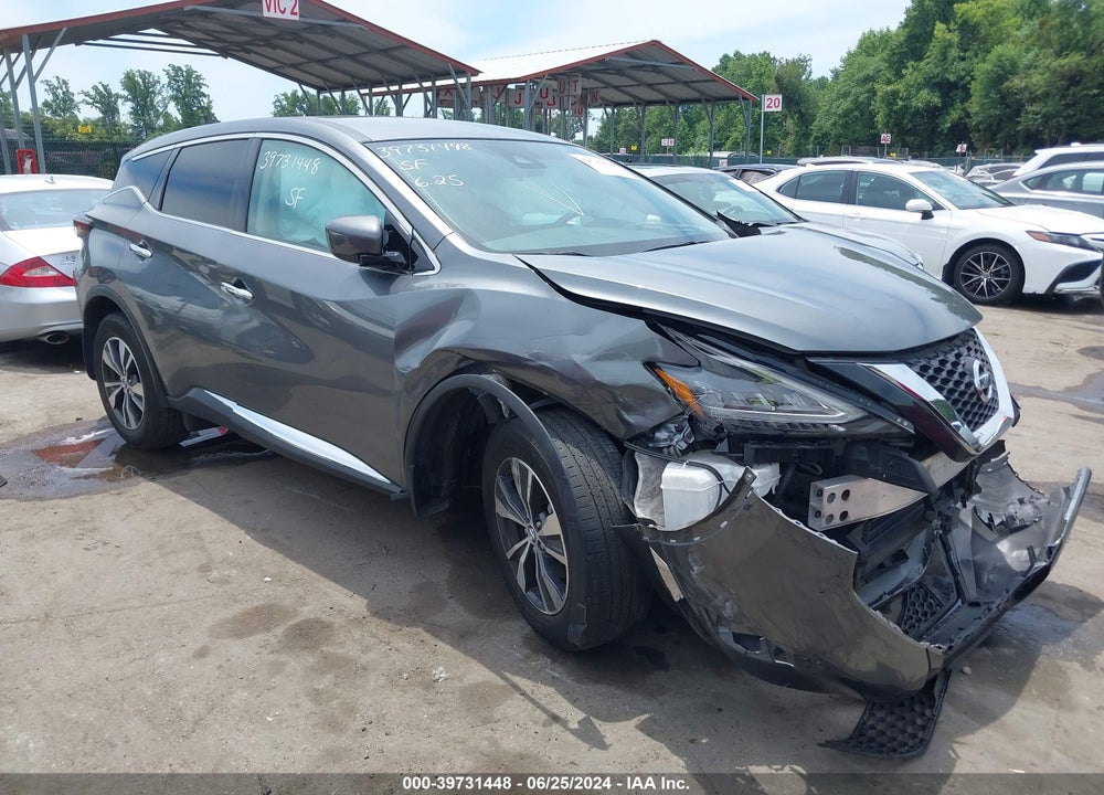 2021 NISSAN MURANO S INTELLIGENT AWD VIN: 5N1AZ2AS2MC147104