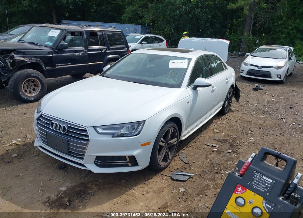 2017 AUDI A4 2.0T PREMIUM VIN: WAUENAF49HN015552