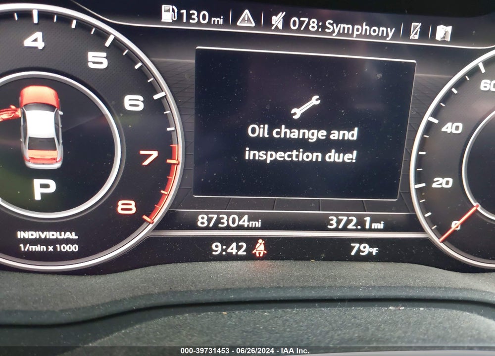 2017 AUDI A4 2.0T PREMIUM VIN: WAUENAF49HN015552