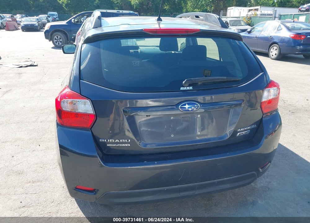 2016 SUBARU IMPREZA 2.0I SPORT PREMIUM VIN: JF1GPAP61G8227578