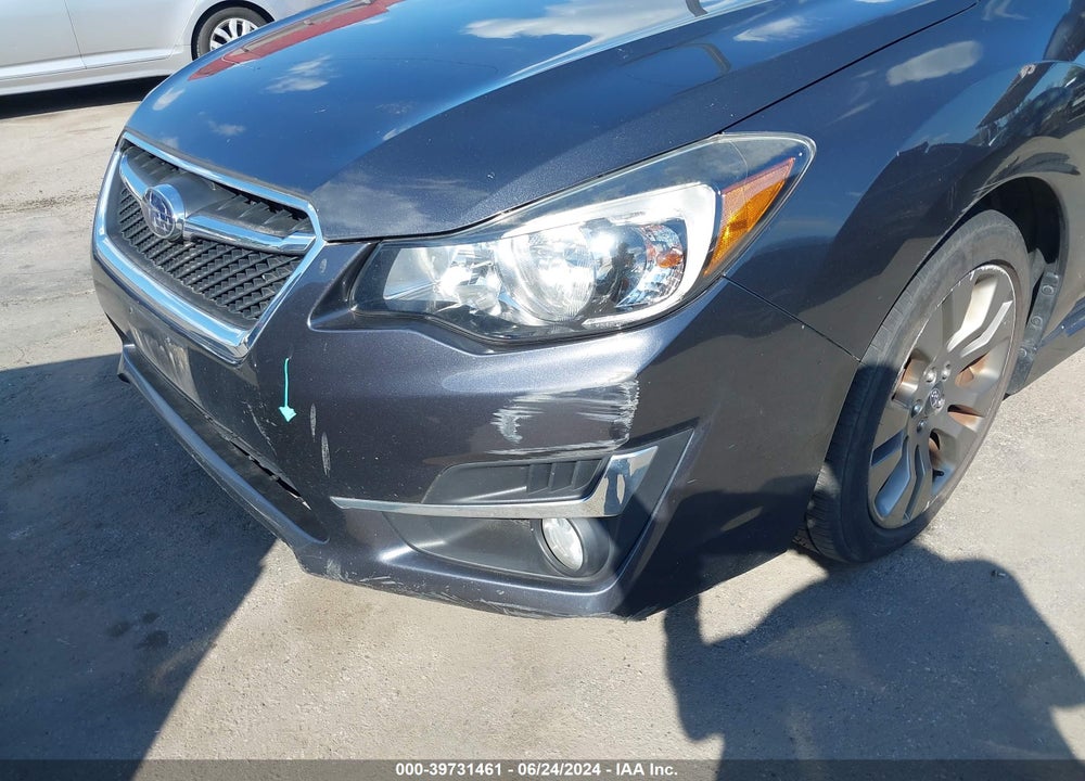 2016 SUBARU IMPREZA 2.0I SPORT PREMIUM VIN: JF1GPAP61G8227578