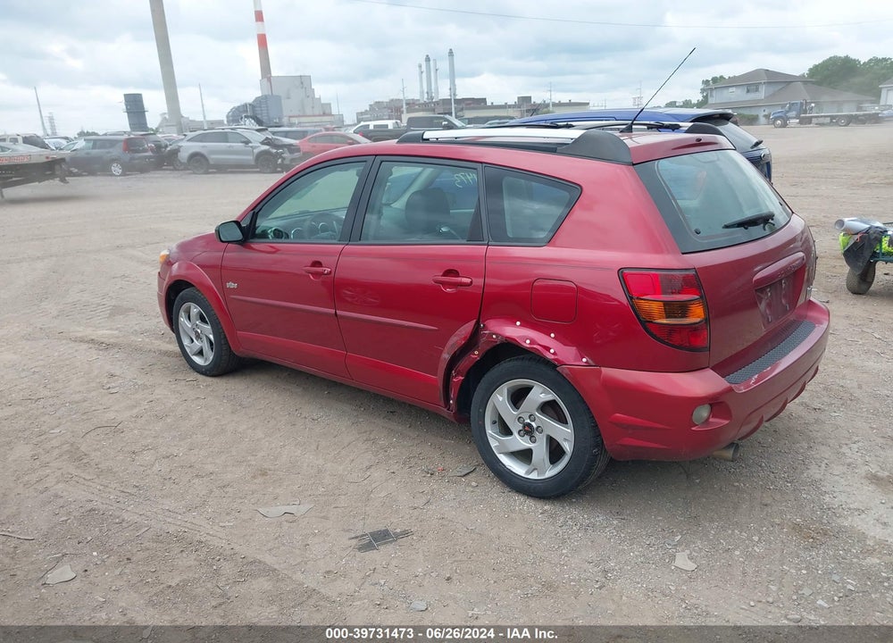 2004 PONTIAC VIBE VIN: 5Y2SL62834Z445484
