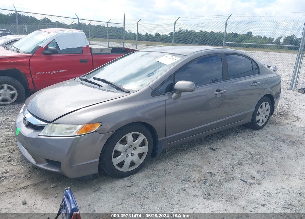 2009 HONDA CIVIC LX VIN: 1HGFA15579L017277