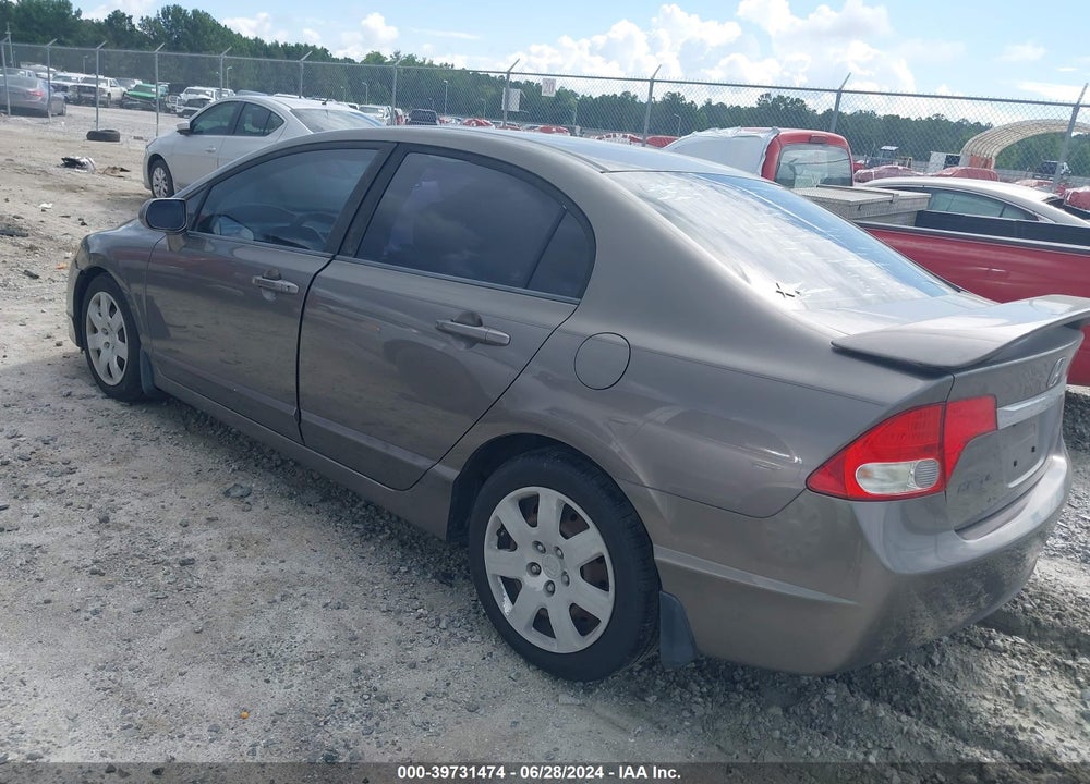 2009 HONDA CIVIC LX VIN: 1HGFA15579L017277