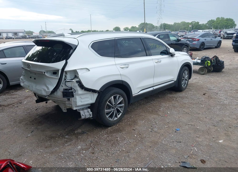 2020 HYUNDAI SANTA FE SEL VIN: 5NMS33AD4LH162740