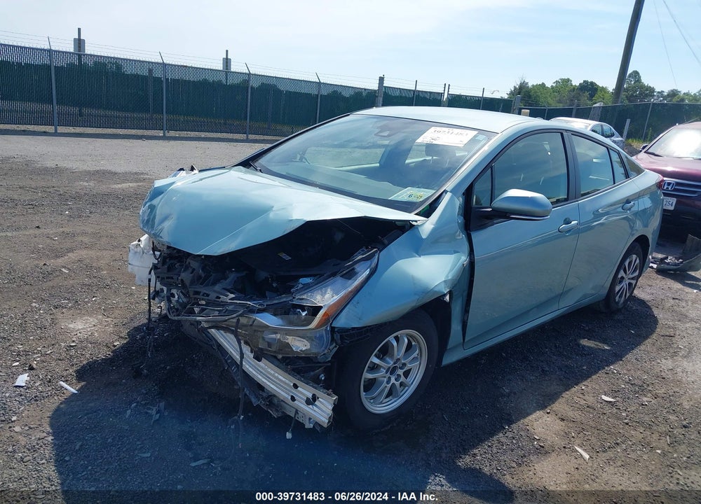 2022 TOYOTA PRIUS XLE AWD-E VIN: JTDL9MFU8N3036612