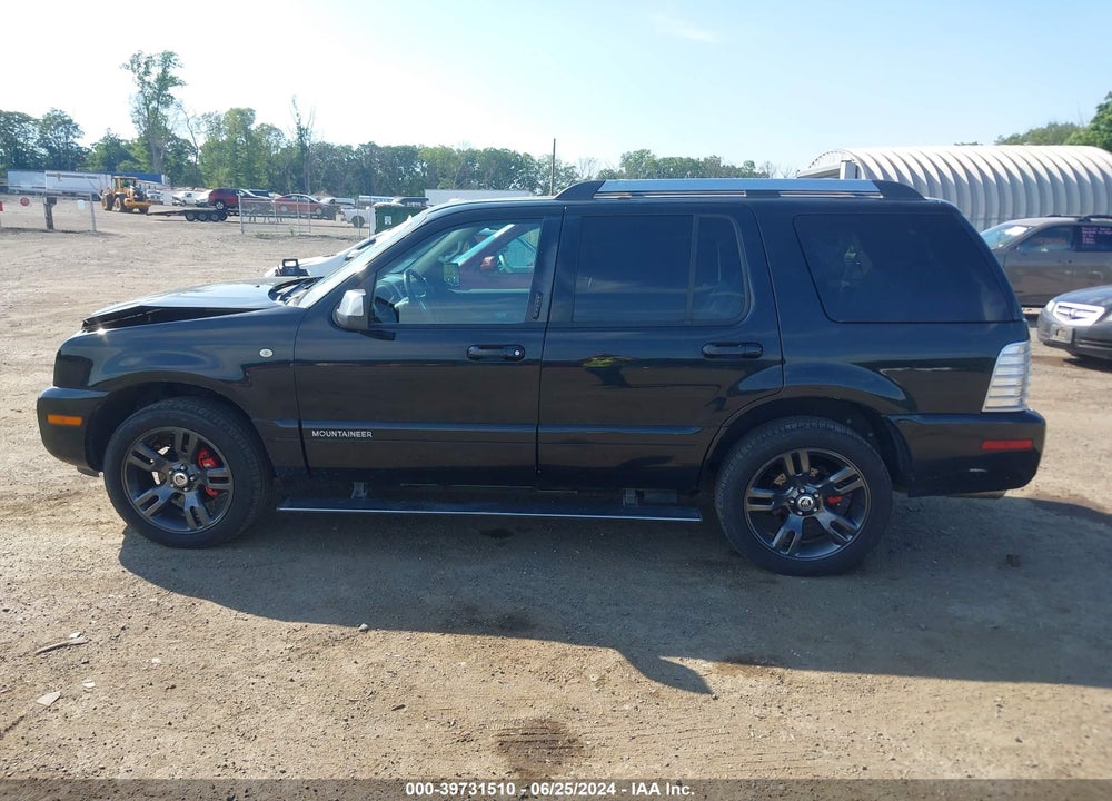 2010 MERCURY MOUNTAINEER PREMIER VIN: 4M2EN4J8XAUJ04440