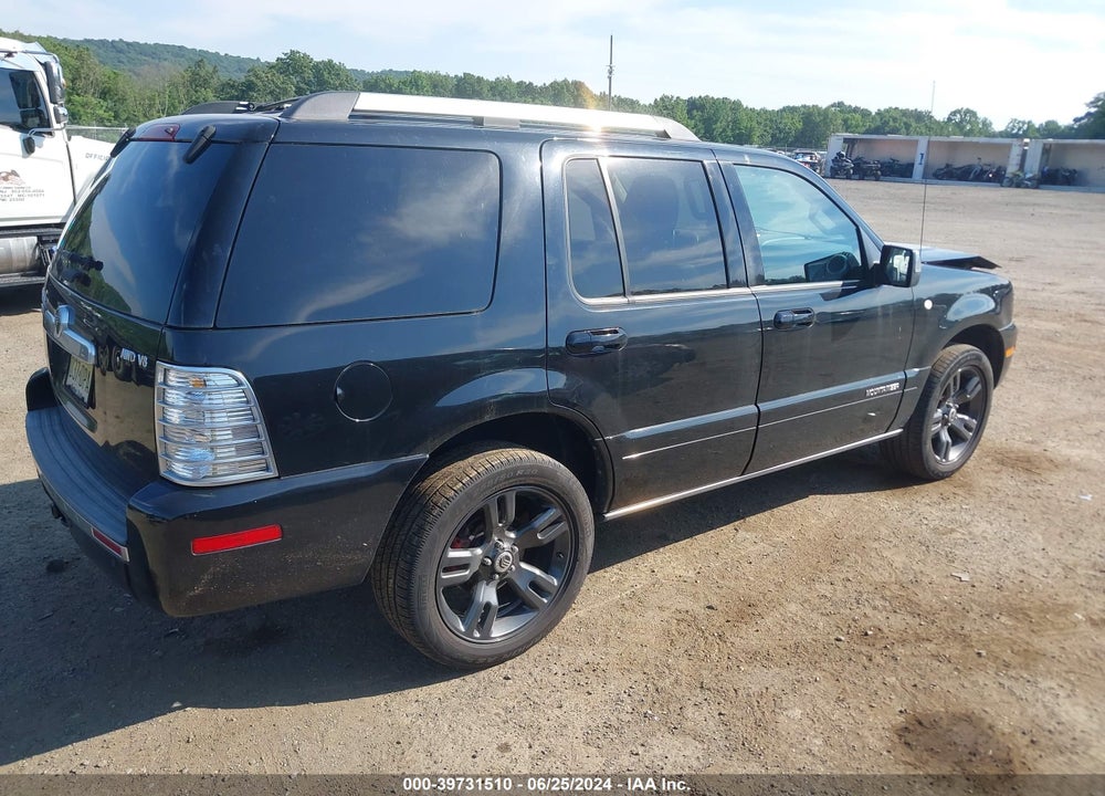 2010 MERCURY MOUNTAINEER PREMIER VIN: 4M2EN4J8XAUJ04440