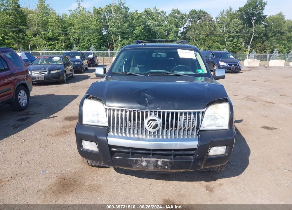2010 MERCURY MOUNTAINEER PREMIER VIN: 4M2EN4J8XAUJ04440