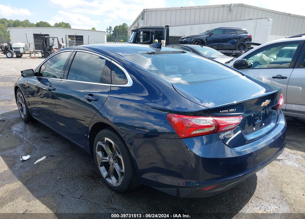 2020 CHEVROLET MALIBU FWD LT VIN: 1G1ZD5ST8LF080075