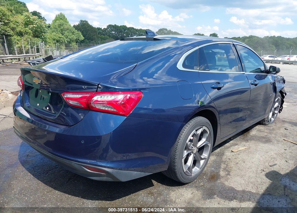 2020 CHEVROLET MALIBU FWD LT VIN: 1G1ZD5ST8LF080075