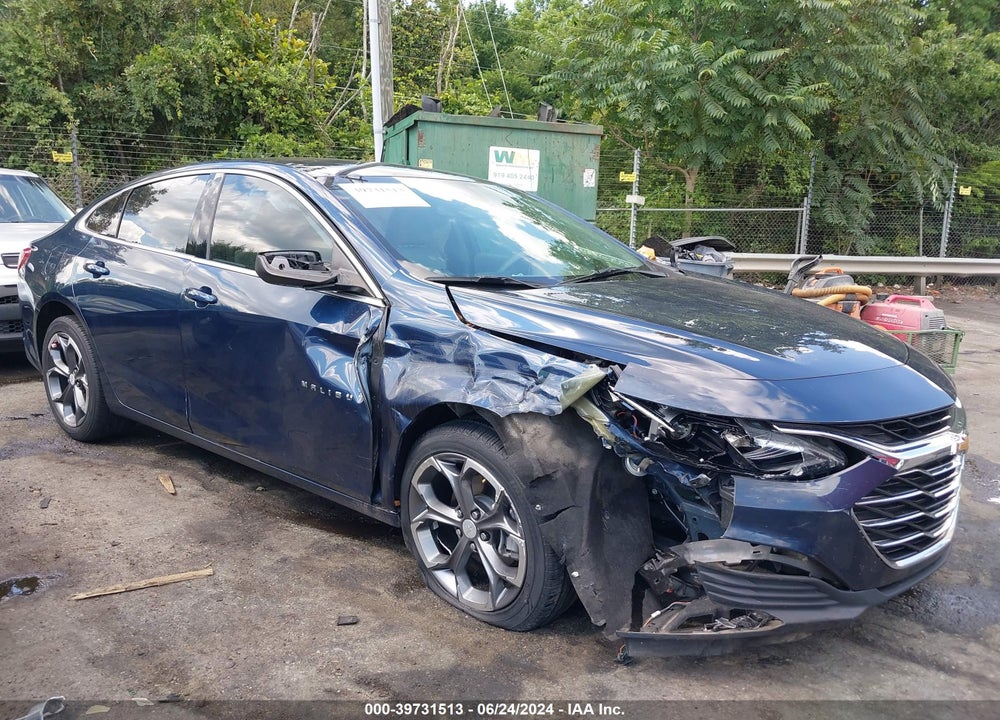 2020 CHEVROLET MALIBU FWD LT VIN: 1G1ZD5ST8LF080075