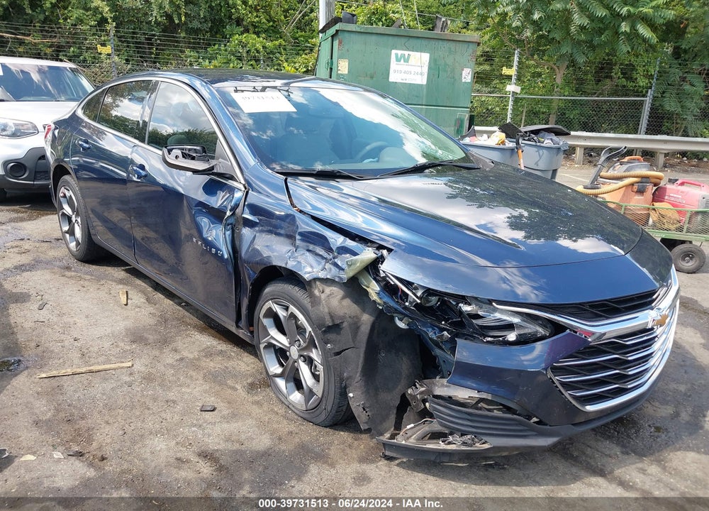 2020 CHEVROLET MALIBU FWD LT VIN: 1G1ZD5ST8LF080075