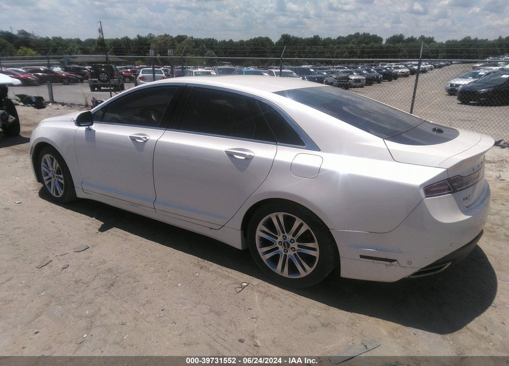 2014 LINCOLN MKZ HYBRID VIN: 3LN6L2LUXER803400