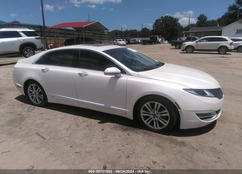 2014 LINCOLN MKZ HYBRID VIN: 3LN6L2LUXER803400