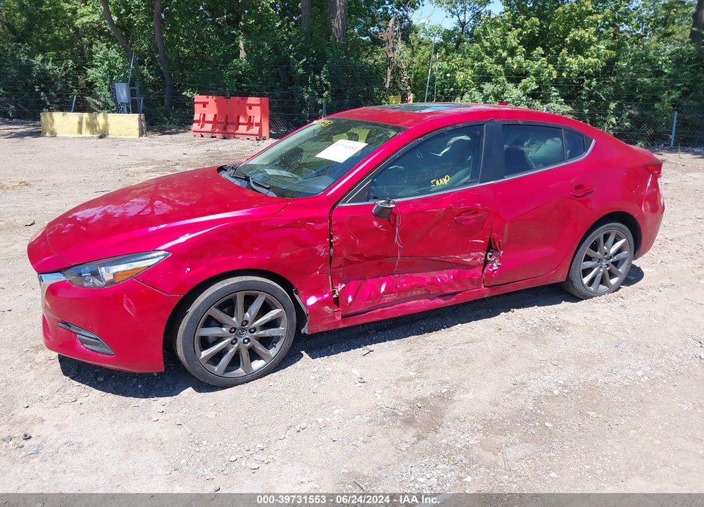 2018 MAZDA 3 TOURING VIN: 3MZBN1V34JM256656