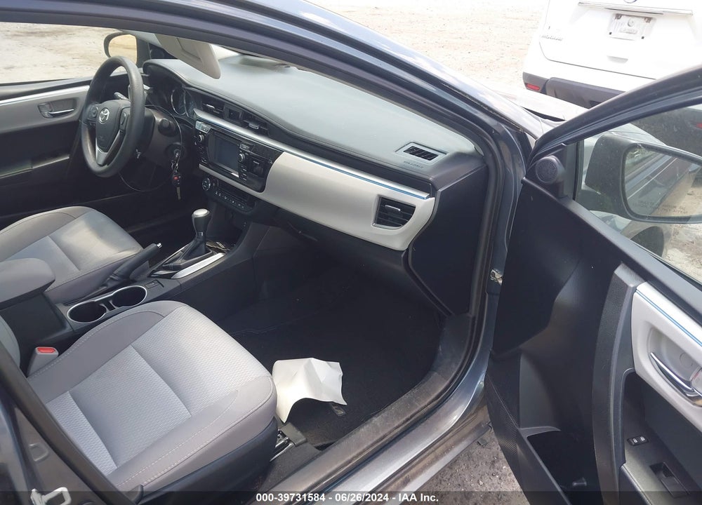 2016 TOYOTA COROLLA LE VIN: 2T1BURHE6GC726401