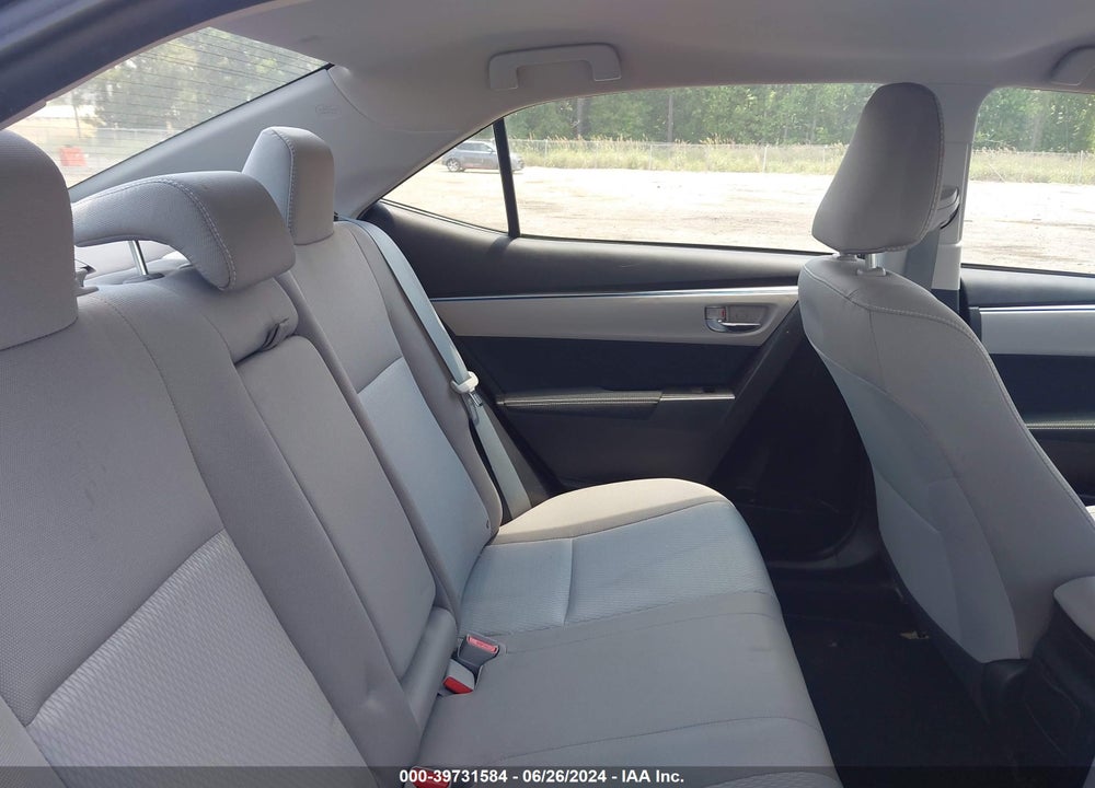 2016 TOYOTA COROLLA LE VIN: 2T1BURHE6GC726401