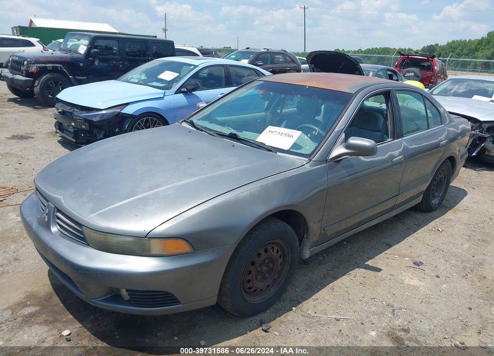 2002 MITSUBISHI GALANT ES/LS VIN: 4A3AA46G82E082379