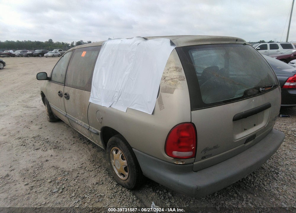 1999 PLYMOUTH GRAND VOYAGER VIN: 2P4GP24G2XR194524