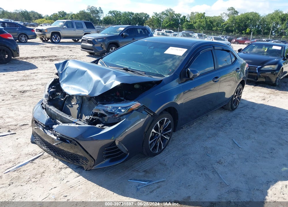 2018 TOYOTA COROLLA SE VIN: 2T1BURHE8JC010817