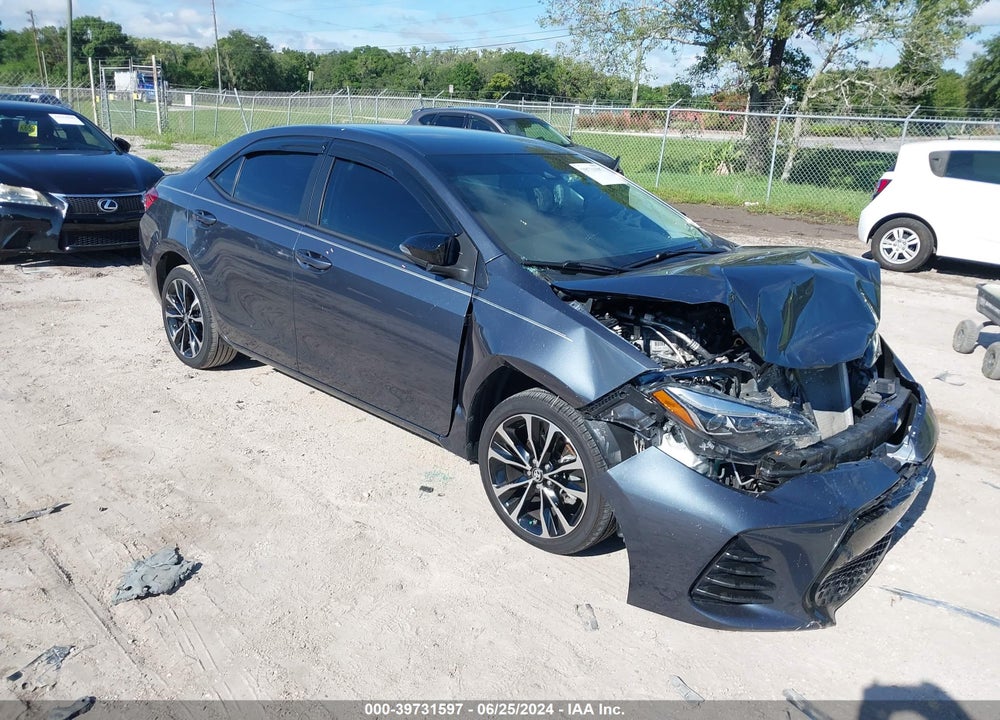 2018 TOYOTA COROLLA SE VIN: 2T1BURHE8JC010817
