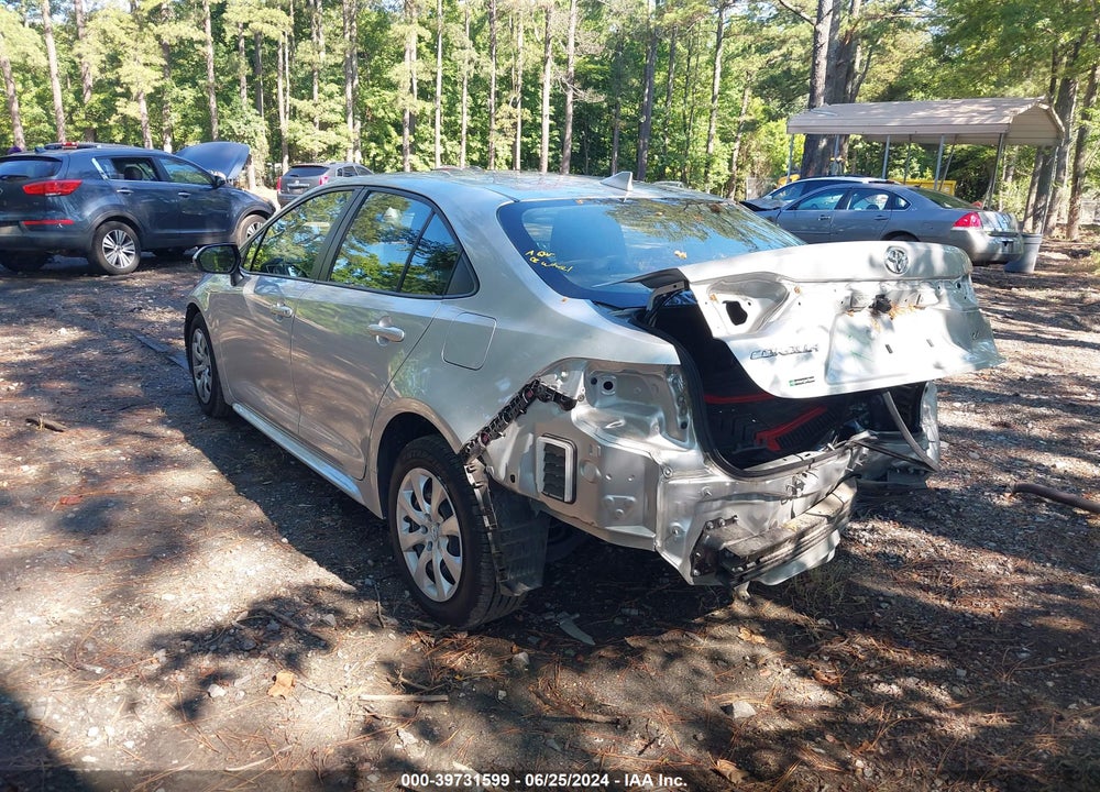 2022 TOYOTA COROLLA LE VIN: JTDEPMAE1NJ221210