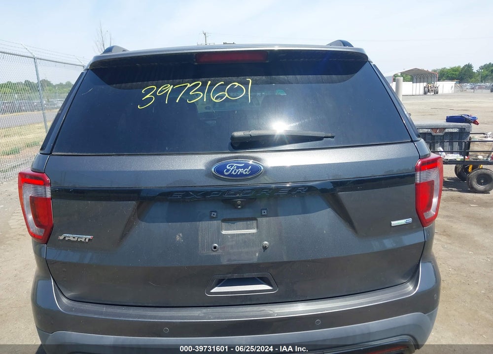 2016 FORD EXPLORER SPORT VIN: 1FM5K8GT2GGA11867