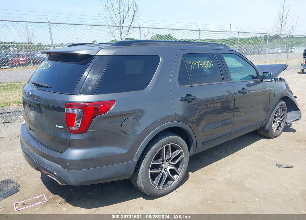 2016 FORD EXPLORER SPORT VIN: 1FM5K8GT2GGA11867