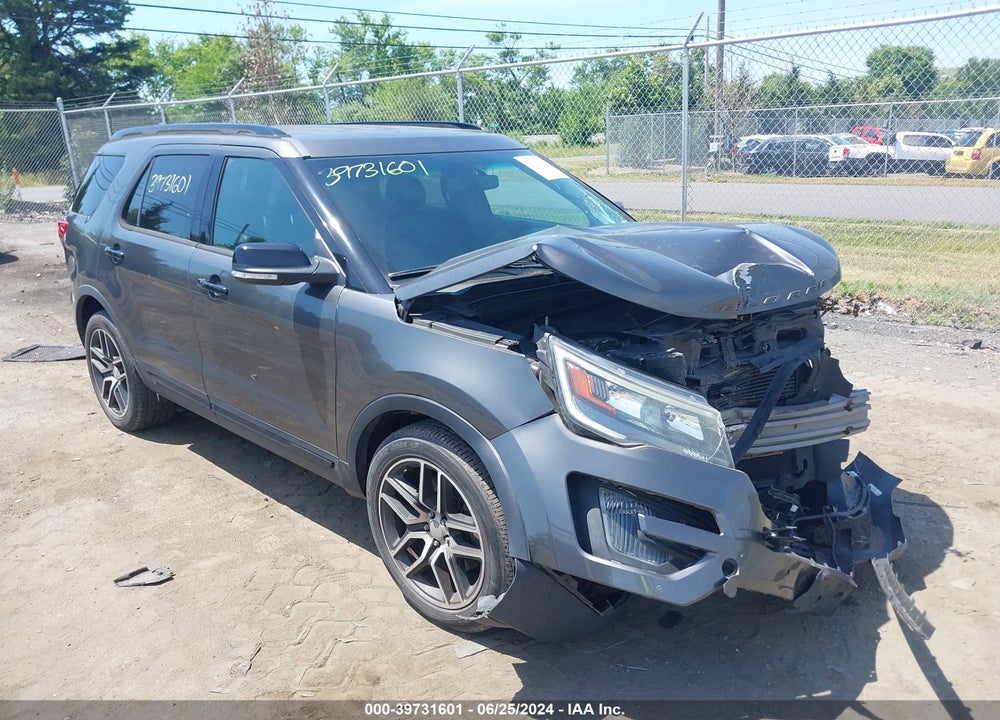 2016 FORD EXPLORER SPORT VIN: 1FM5K8GT2GGA11867