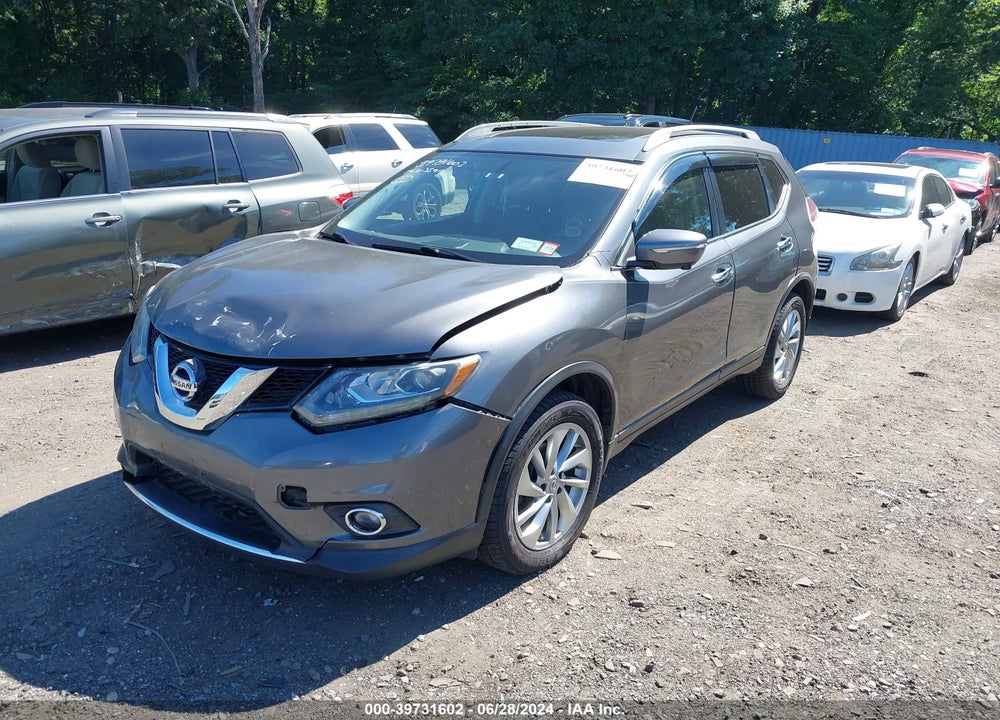 2015 NISSAN ROGUE SL VIN: 5N1AT2MV9FC750481