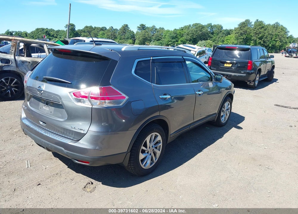 2015 NISSAN ROGUE SL VIN: 5N1AT2MV9FC750481