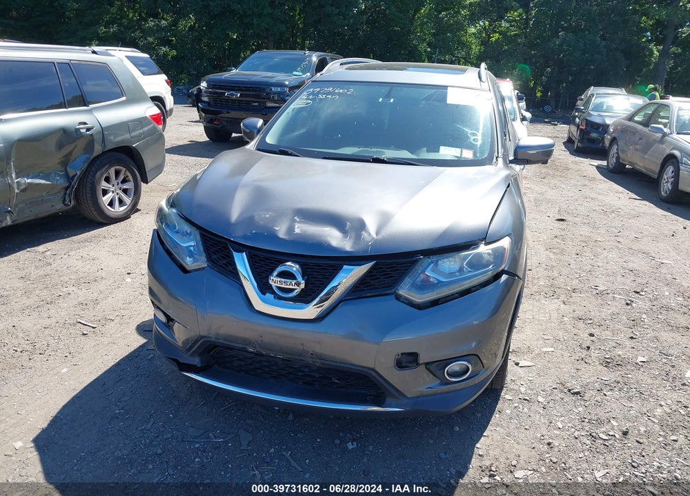 2015 NISSAN ROGUE SL VIN: 5N1AT2MV9FC750481