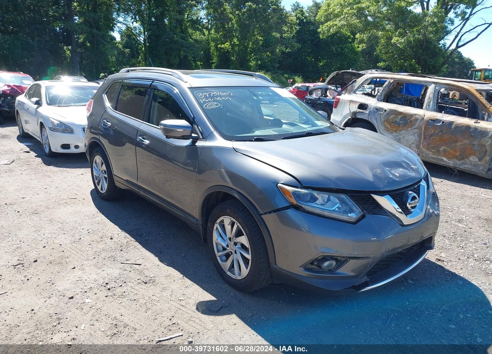 2015 NISSAN ROGUE SL VIN: 5N1AT2MV9FC750481
