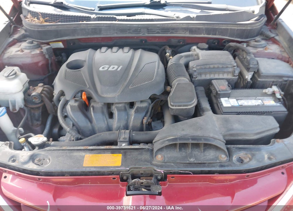2013 HYUNDAI SONATA GLS VIN: 5NPEB4AC7DH727760