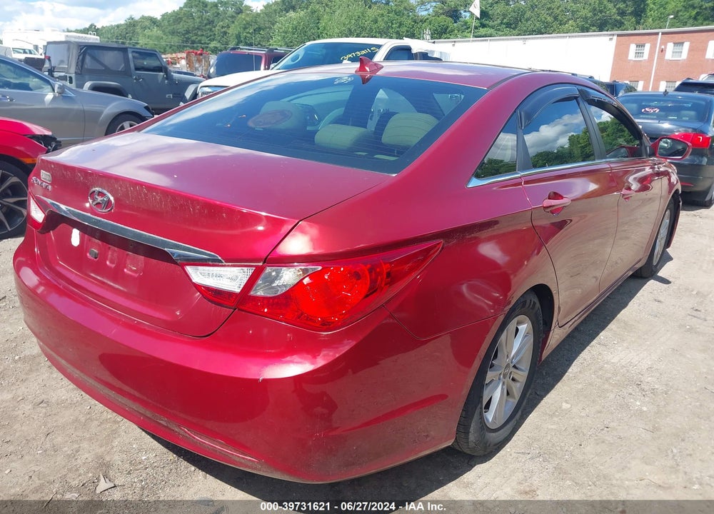 2013 HYUNDAI SONATA GLS VIN: 5NPEB4AC7DH727760