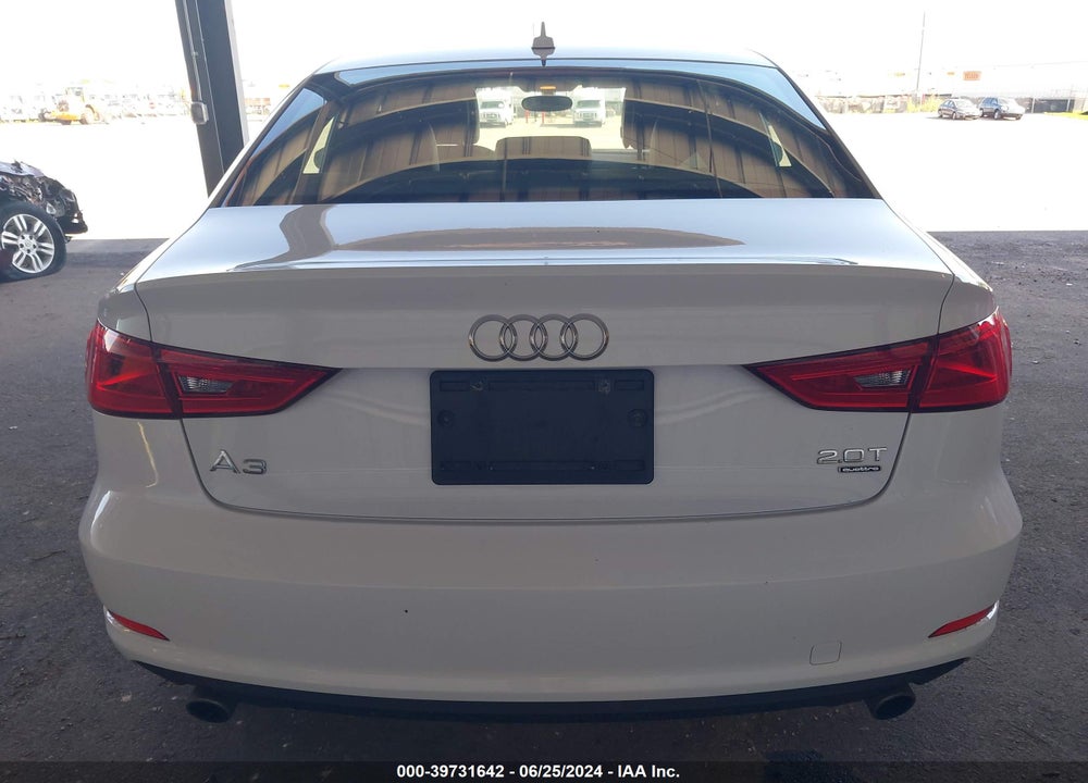 2015 AUDI A3 2.0T PREMIUM VIN: WAUBFGFF8F1010268