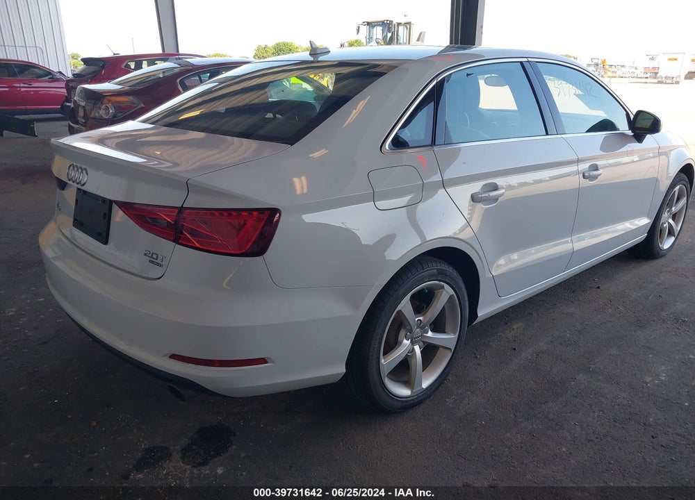 2015 AUDI A3 2.0T PREMIUM VIN: WAUBFGFF8F1010268