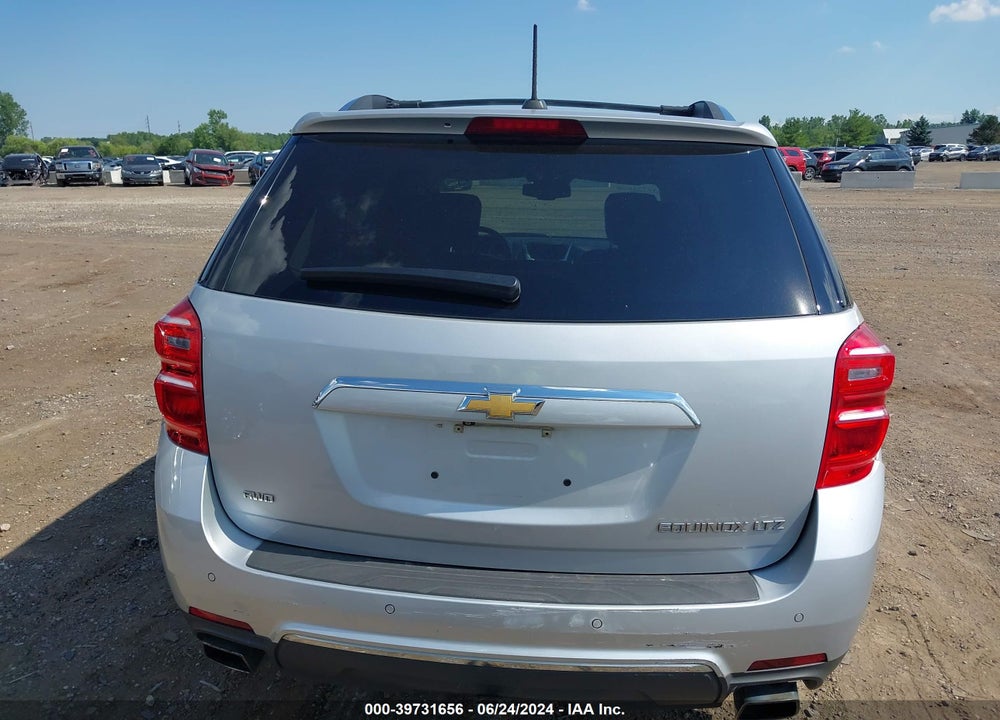 2016 CHEVROLET EQUINOX LTZ VIN: 2GNFLGE36G6200189